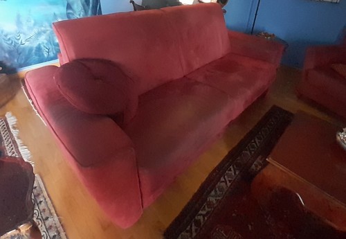 Divano letto alcantara - divano,