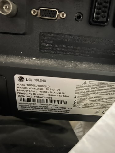 Monitor 19ls4d lcd - monitor,
