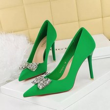 Decolte verdi con tacco - tacco, a