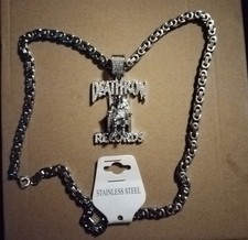Catena con ciondolo deathrow - con,