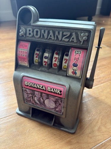 Vintage bonanza bank toy slot - vintage,