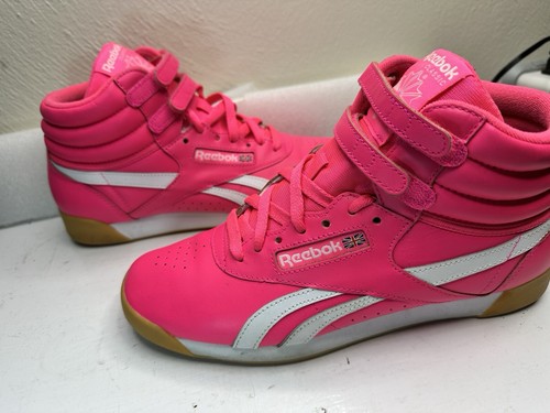 Reebok freestyle rosa vibrante - rosa,