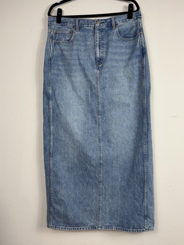 Maxi gonna jeans aritzia denim - jeans,