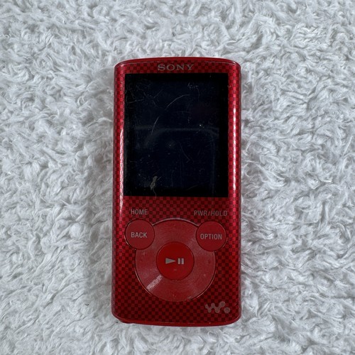 Sony walkman nwz e374 red - sony, gb