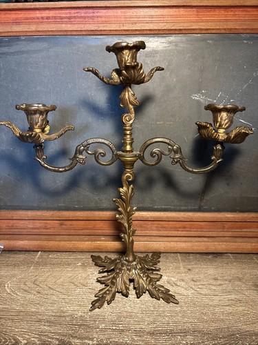 Candelabro vintage ornato - , 3