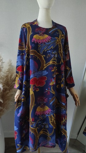 Abito kimono cento stelle - abito, blu