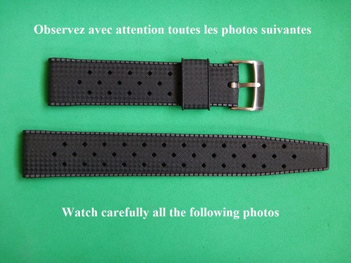 Cinturino nero tropicale - 20,