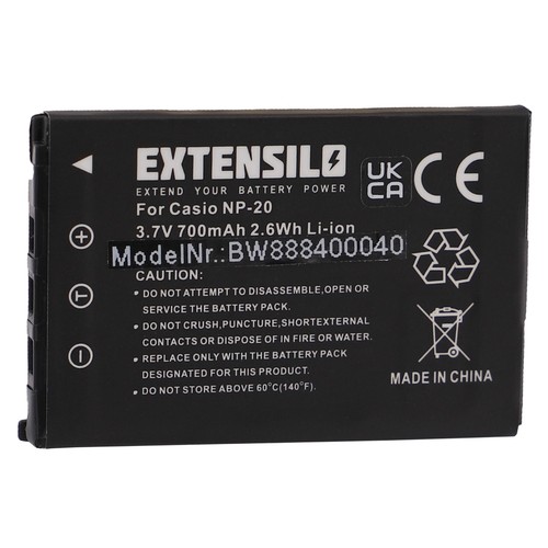 Batterie pour casio - pour, exilim