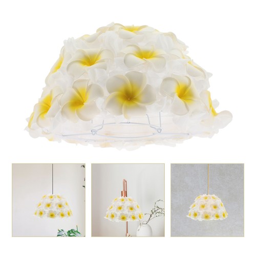 Paralume e27 plumeria fiori - e27,