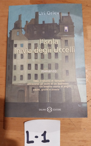 Libro romanzo isola - romanzo, in