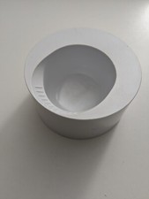 Posacenere design Enzo Mari - Danese - Bianco - modello 1967 12,5 cm