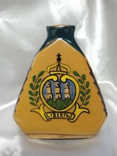 CERAMICA SALAMANDRA PERUGIA VASO PUBBLICITARIA SAN MARINO SOUVENIR TITANO '20