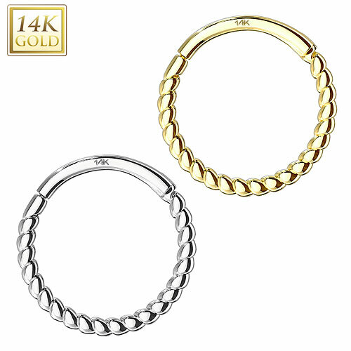 Piercing naso universale oro
