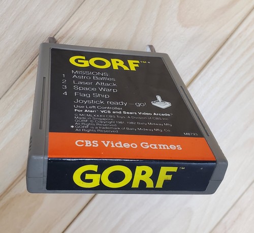 Cartuccia gorf atari 2600 con - atari,