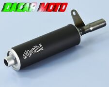 SILENZIATORE MARMITTA POLINI PIAGGIO CIAO SP-TOP ONE IN ALLUMINIO D.18