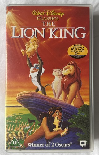New sealed vhs - sealed, lion