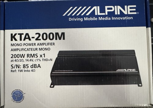 Alpine kta 200m amplificatore - alpine,