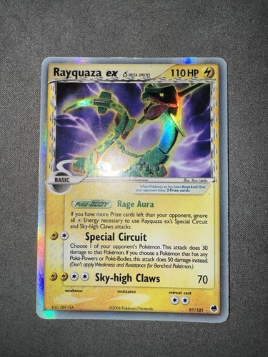 Pokemon rayquaza 101 ex - pokemon,