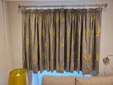 Coppia di tende in lino