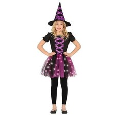 COSTUME STREGA LILLA LED 3-12