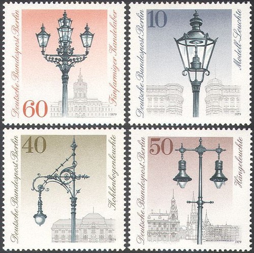 Germania 1979 lampioni - germania, (b)