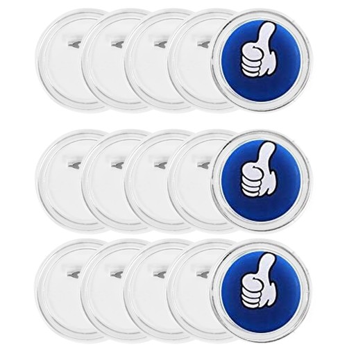 Sjbautyo 15pcs distintivo - 15pcs,