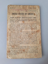 RARO PASSAPORTO MARINAIO