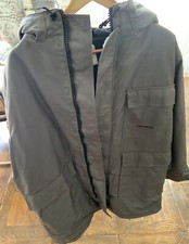 Carhartt giacca parka uomo Mentley Jacket  light blue Rare