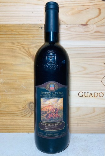 1988 castello banfi - banfi, poggio