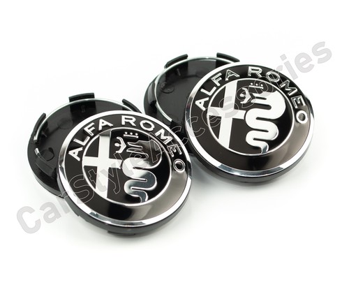 Set copricerchi centrali - , neri