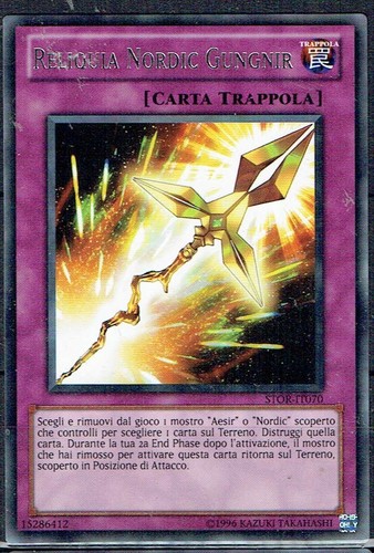 Carta stor reliquia - yu-gi-ho,