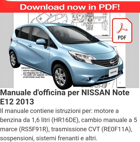 Manuale officina per nissan - per,