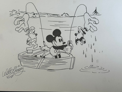Walt disney disegno - disney, quadro