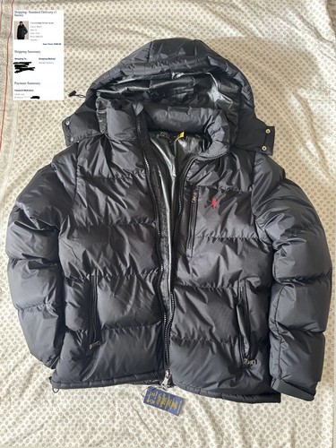 Piumino polo ralph lauren nero - polo,