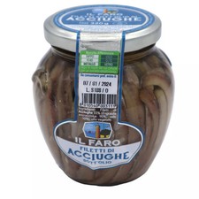 Filetti di Acciughe Siciliane pregiate, sott'olio 320 g