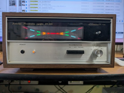 Amplificatore riverbero sansui - riverbero,