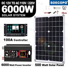 Kit Pannello Solare 6000W 100A