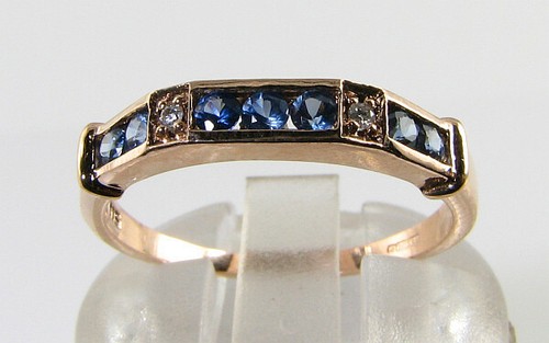 Anello eternity art deco - anello,