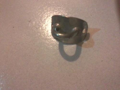 Piastrina acciaio inox per