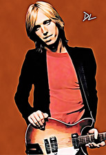 Tom Petty "Rock Icon" Pop Art