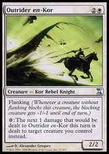 MTG 4x OUTRIDER EN-KOR EXC -