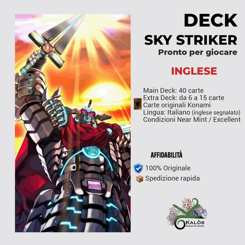 Yugioh mazzo deck - deck, sciabola-x