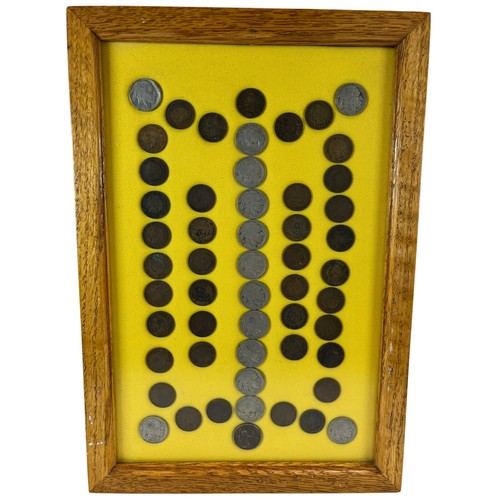 Lotto monete penny testa - 53,