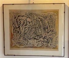 Quadro Mauro Manca 1948 Arte