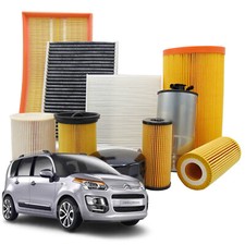 KIT TAGLIANDO CITROEN C3 PICASSO 1.6 HDI 66KW 90CV DAL 02/09 4 FILTRI