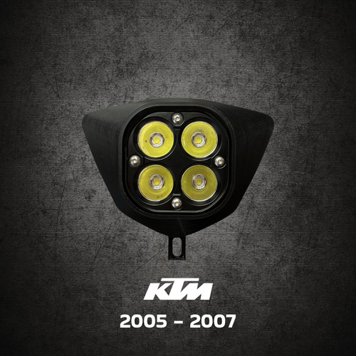 Faro led ktm exc - faro,