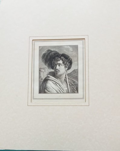 Litografia musicale paggio con - paggio,