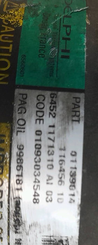64526918122 compressore c - 64526918122,