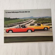 Brochure Volkswagen Porsche 914/2.0 - 2 pagine Italiano