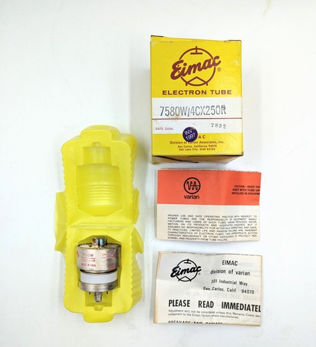 Nos eimac power tetrode tube - power,